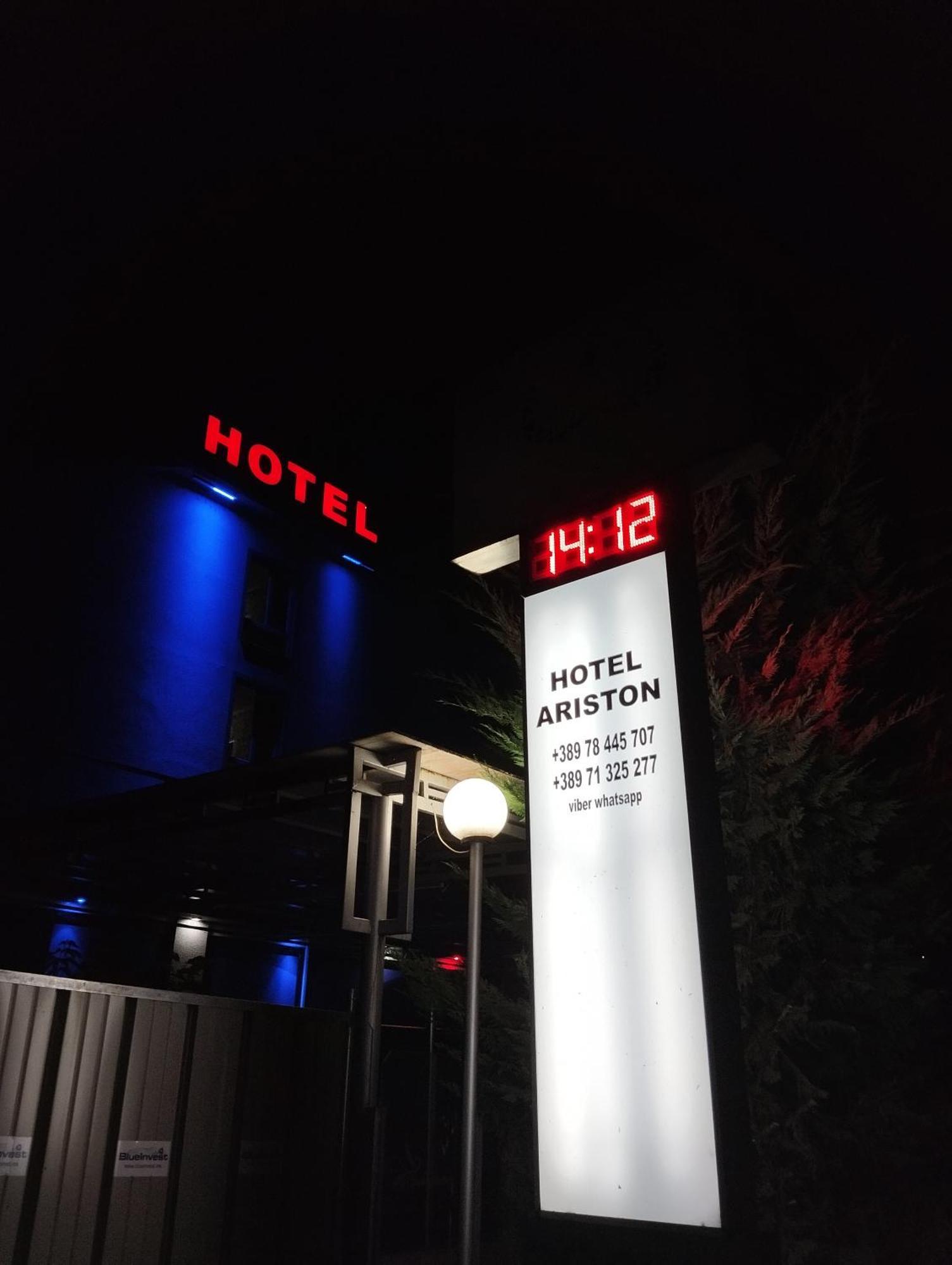 Hotel Ariston Struga Buitenkant foto
